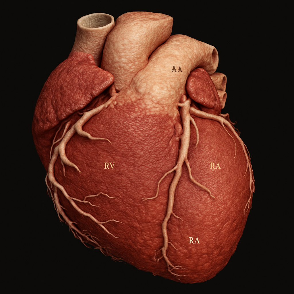 CT — Coronary CTA 3D VR