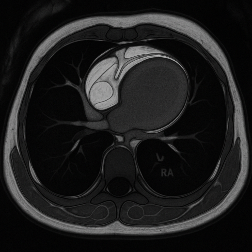 MRI — Late Gadolinium Enhancement (Short Axis)