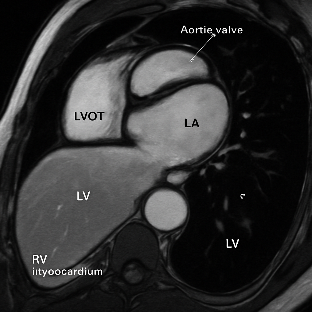 MRI — Three-Chamber / LVOT View