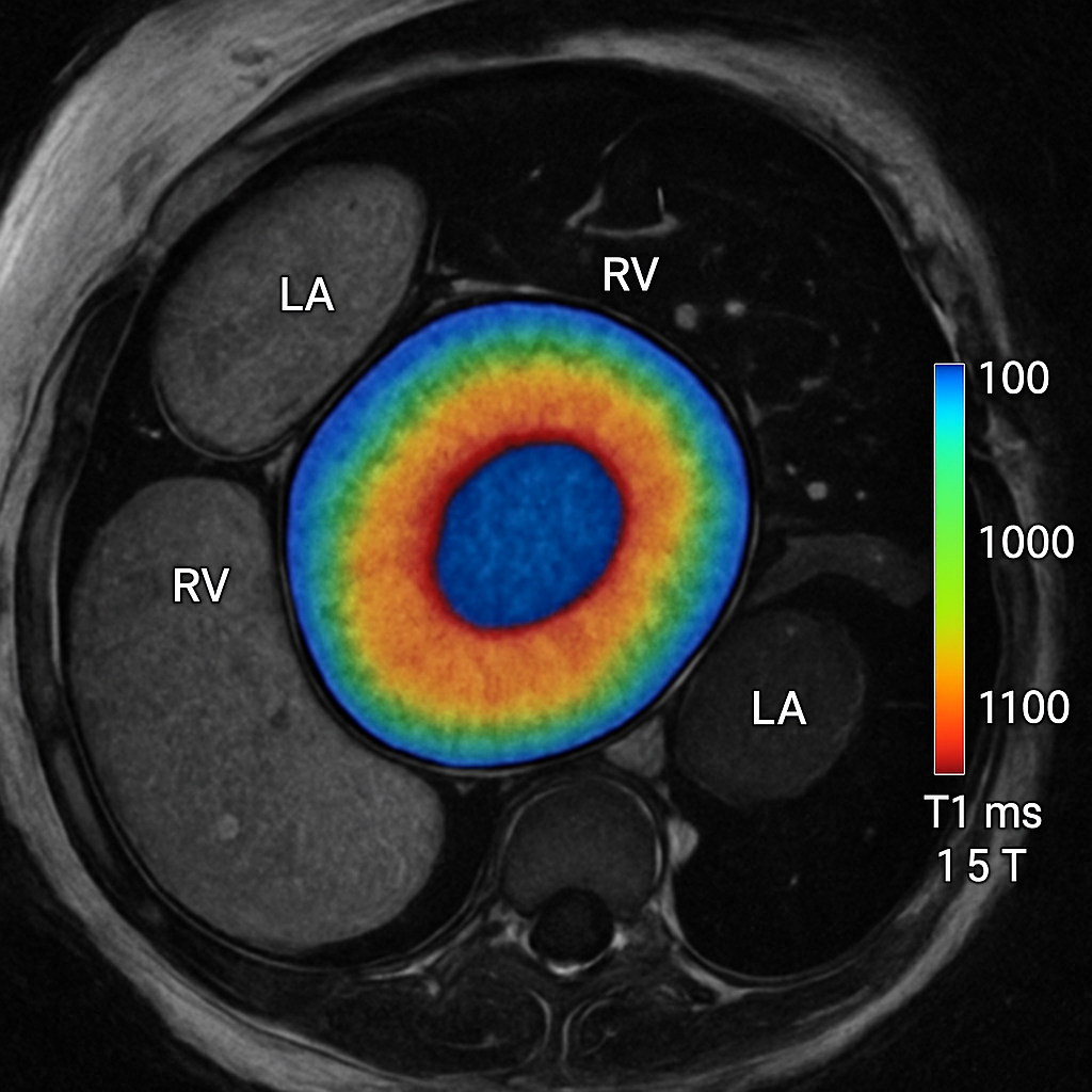 MRI — T1 Mapping (Short Axis)