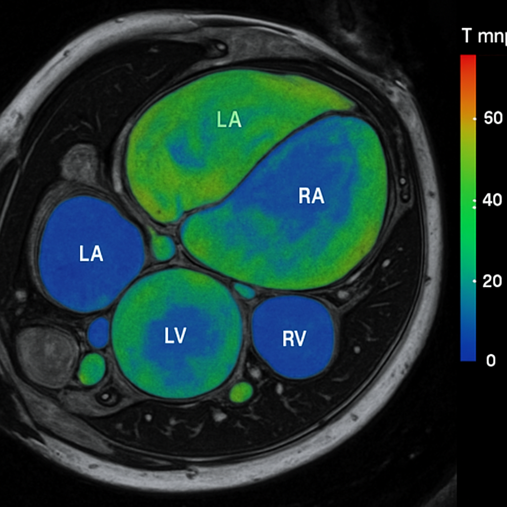 MRI — T2 Mapping (Short Axis)