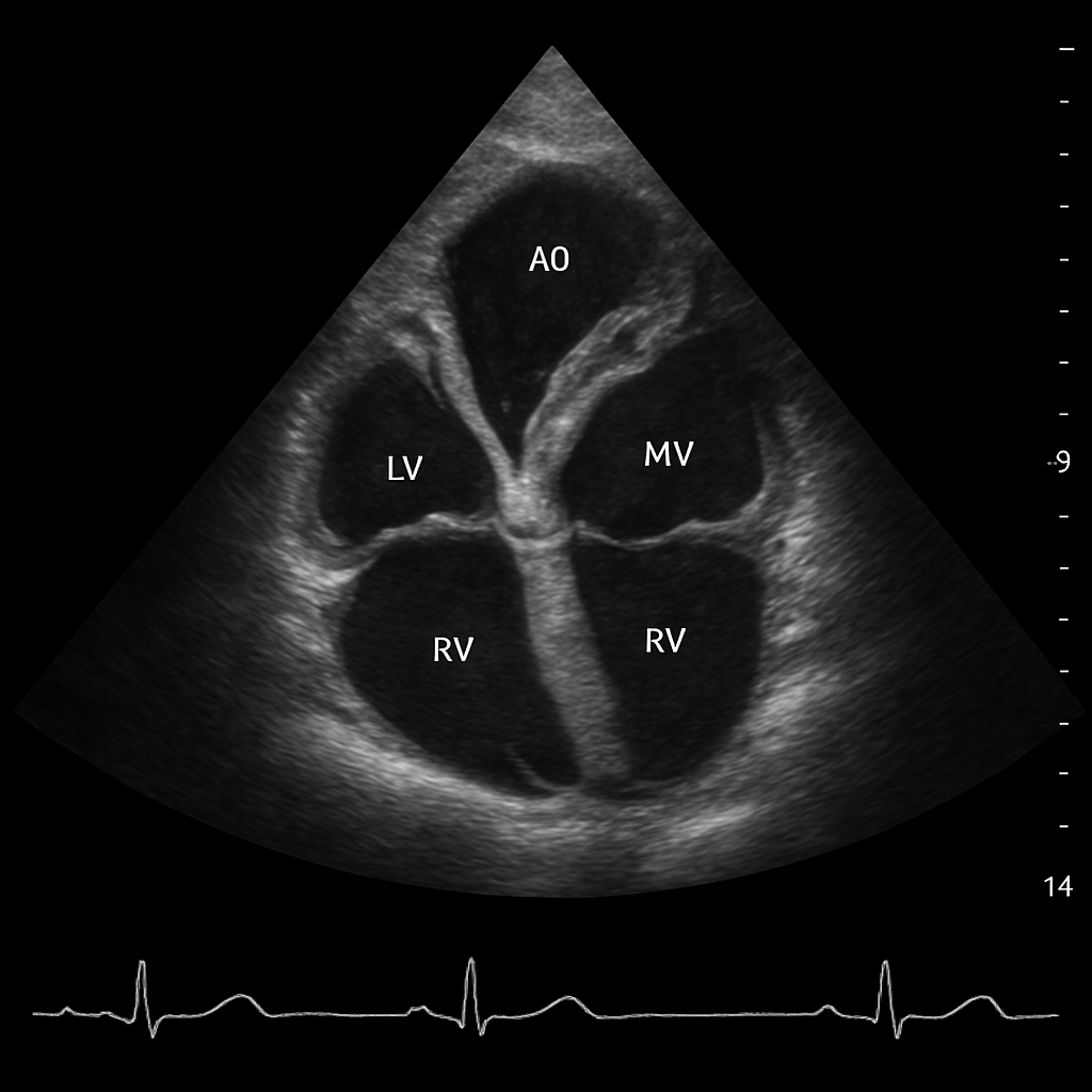 Echo — Parasternal Long Axis