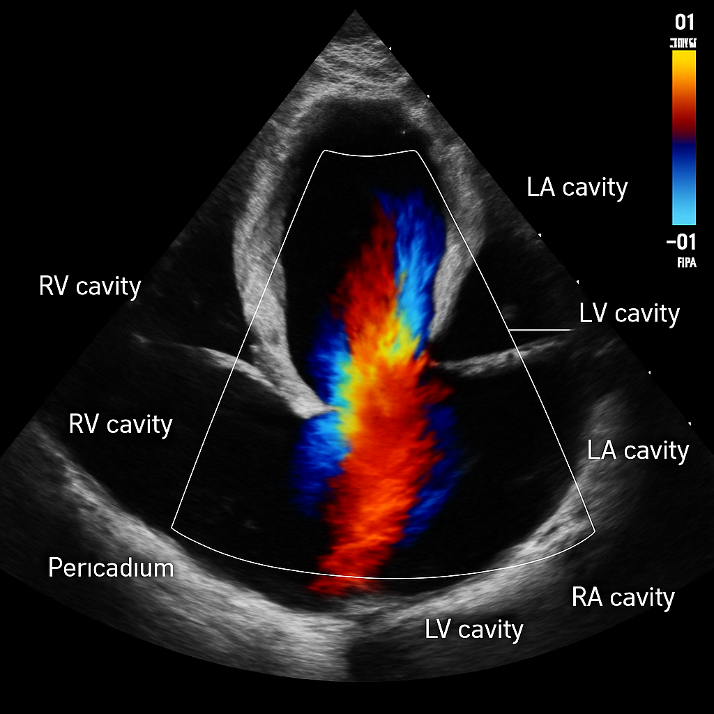Echo — Color Doppler Mitral Valve